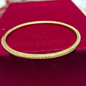 gold plated bangle